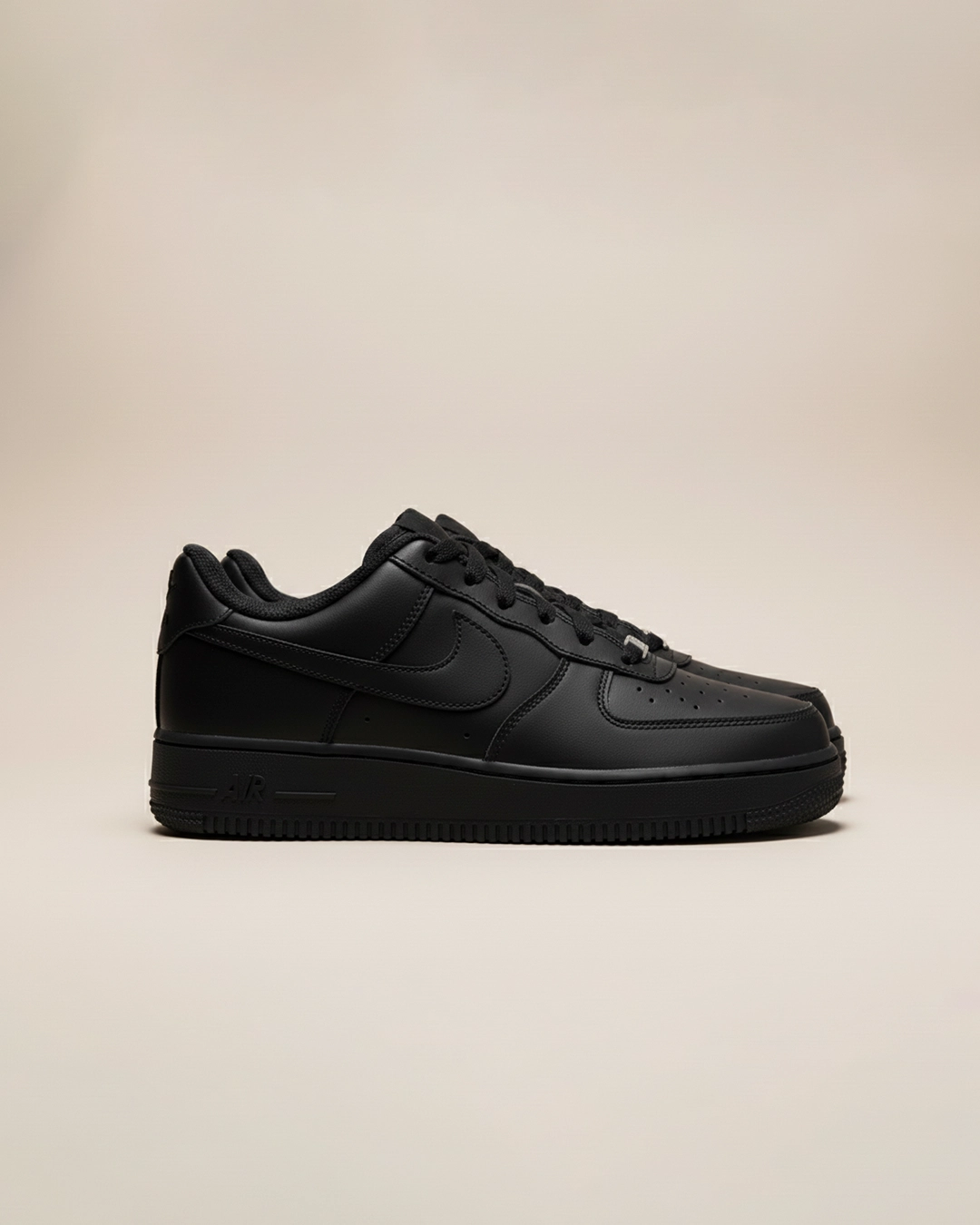 01 کفش نایک ایرفورس ۱ مشکی | Nike Air Force 1 Low Triple Black مستر کوالیتی - تصویر 1